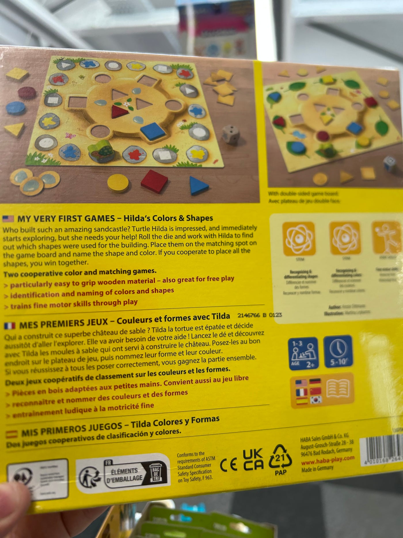 Hilda's Colours and Shapes - Game