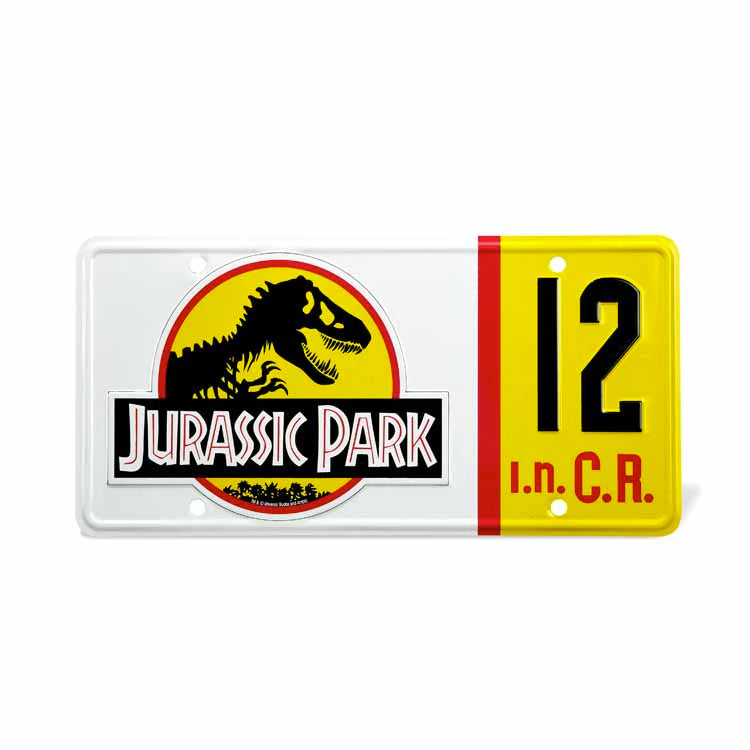 Jurassic Park - Nedry License Plate