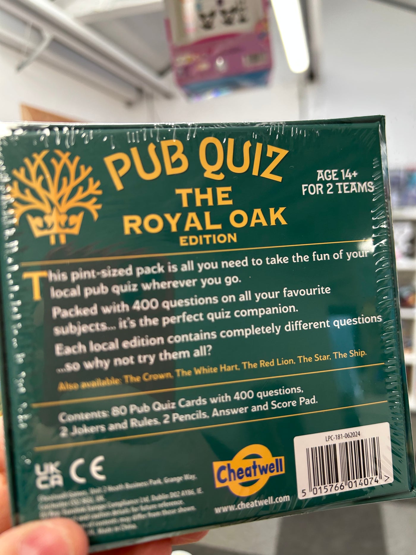 Pub Quiz - The Royal Oak