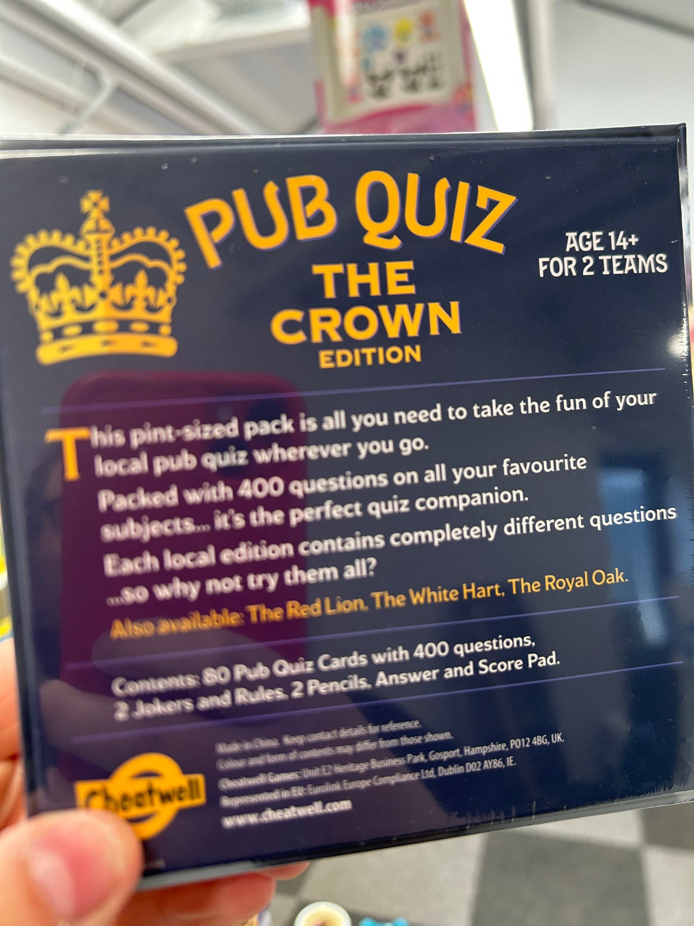 Pub Quiz - The Crown