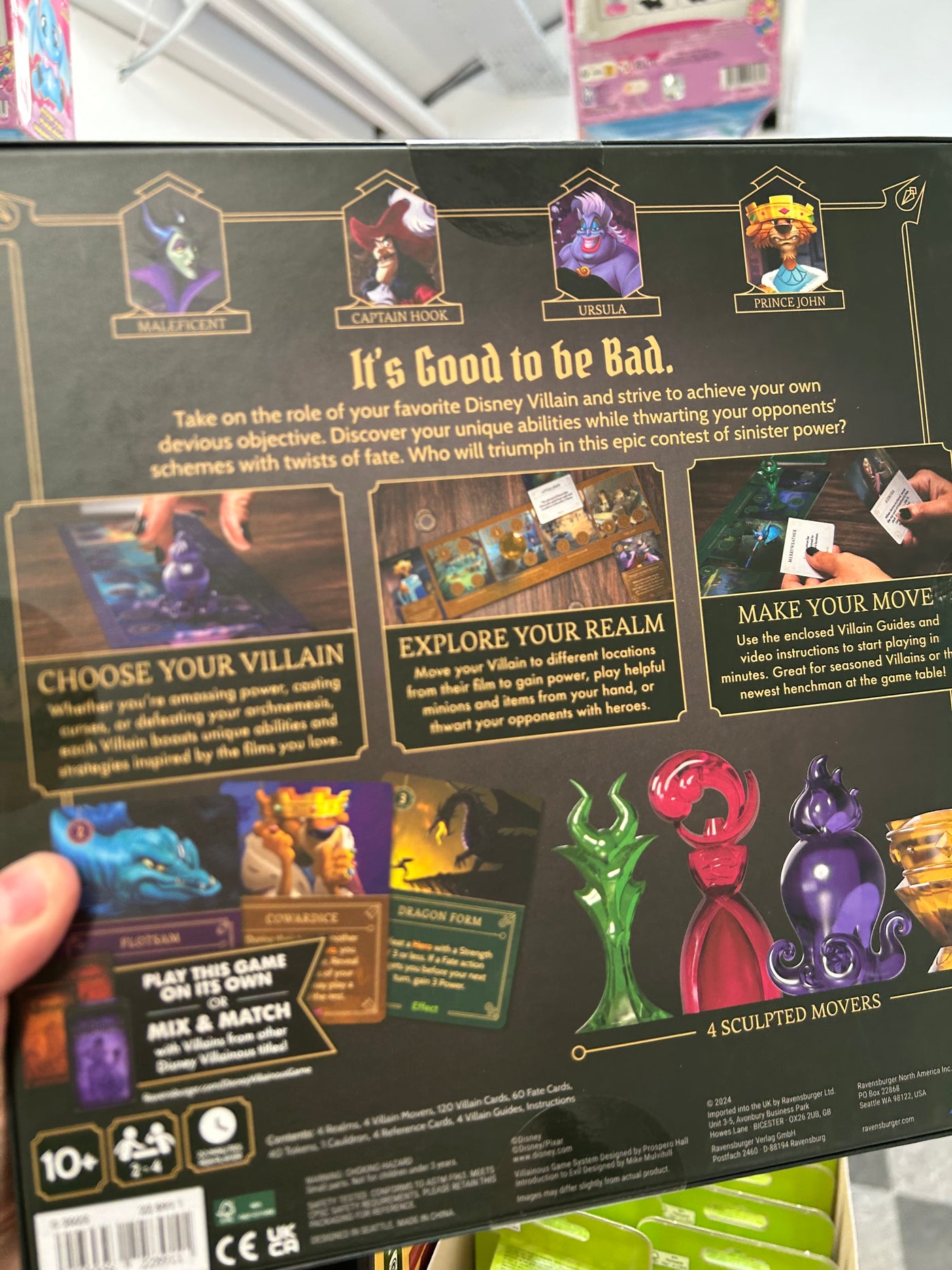 Disney Villainous Board Game Introduction to Evil
