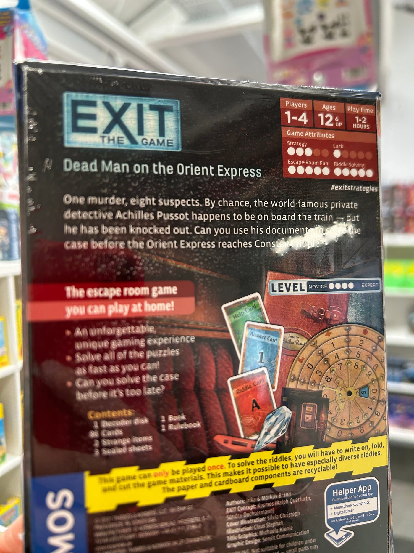 EXIT Dead Man on the Orient Express