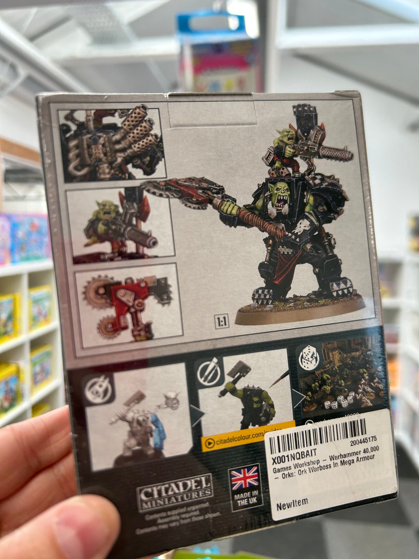 Orks: Ork Warboss In Mega Armour