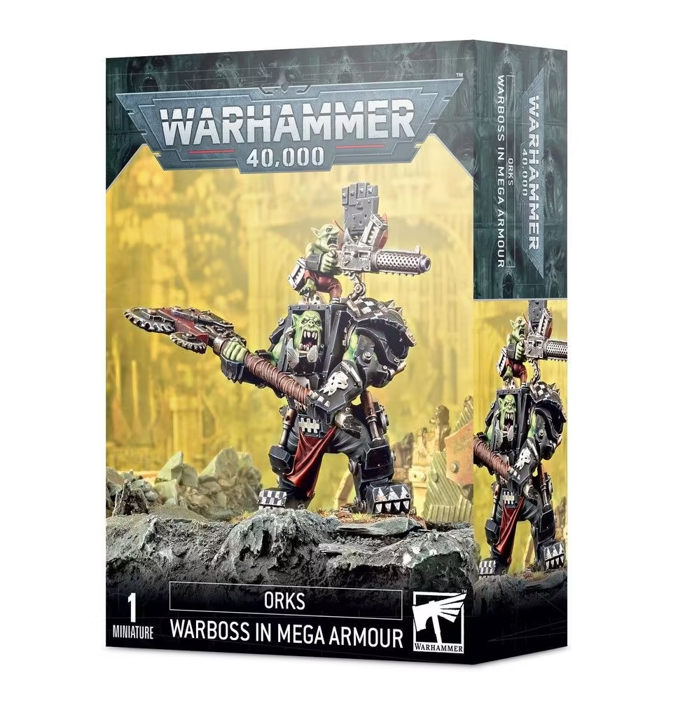 Orks: Ork Warboss In Mega Armour