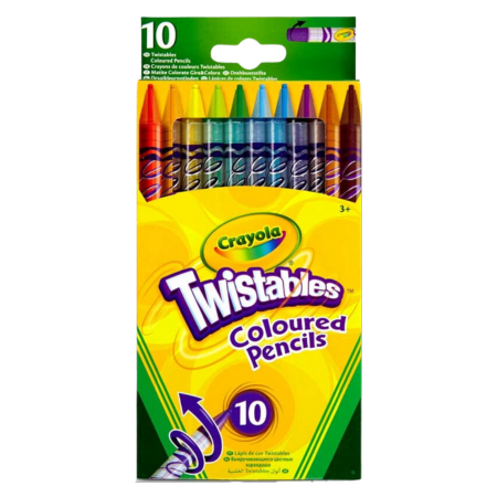 Crayola Twistables Coloured Pencils 10's