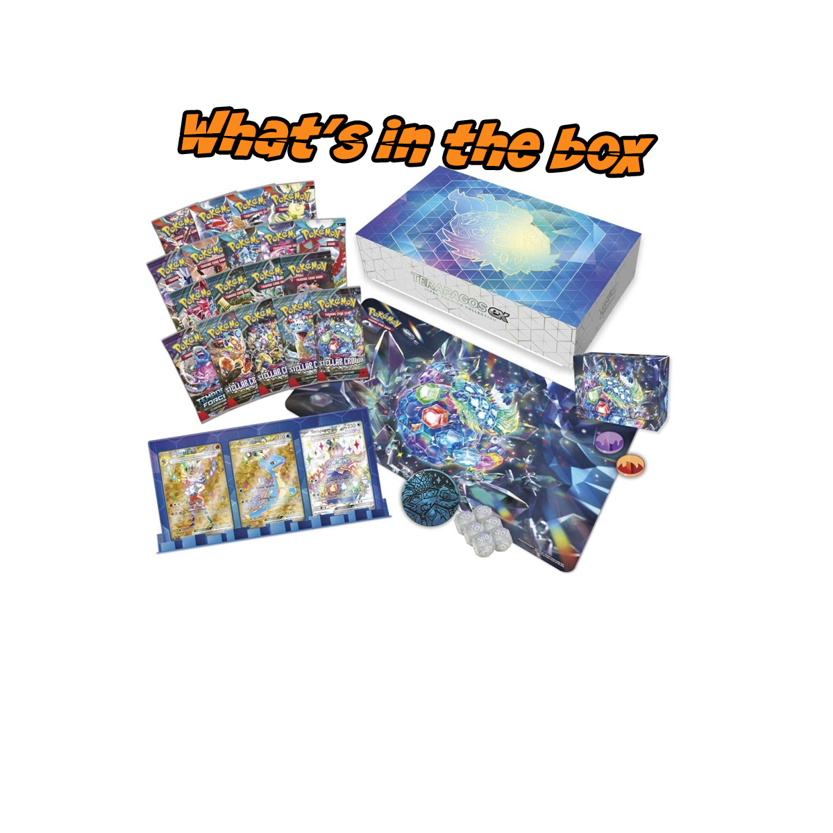 Pokemon Terapagos ex Ultra Premium Collection